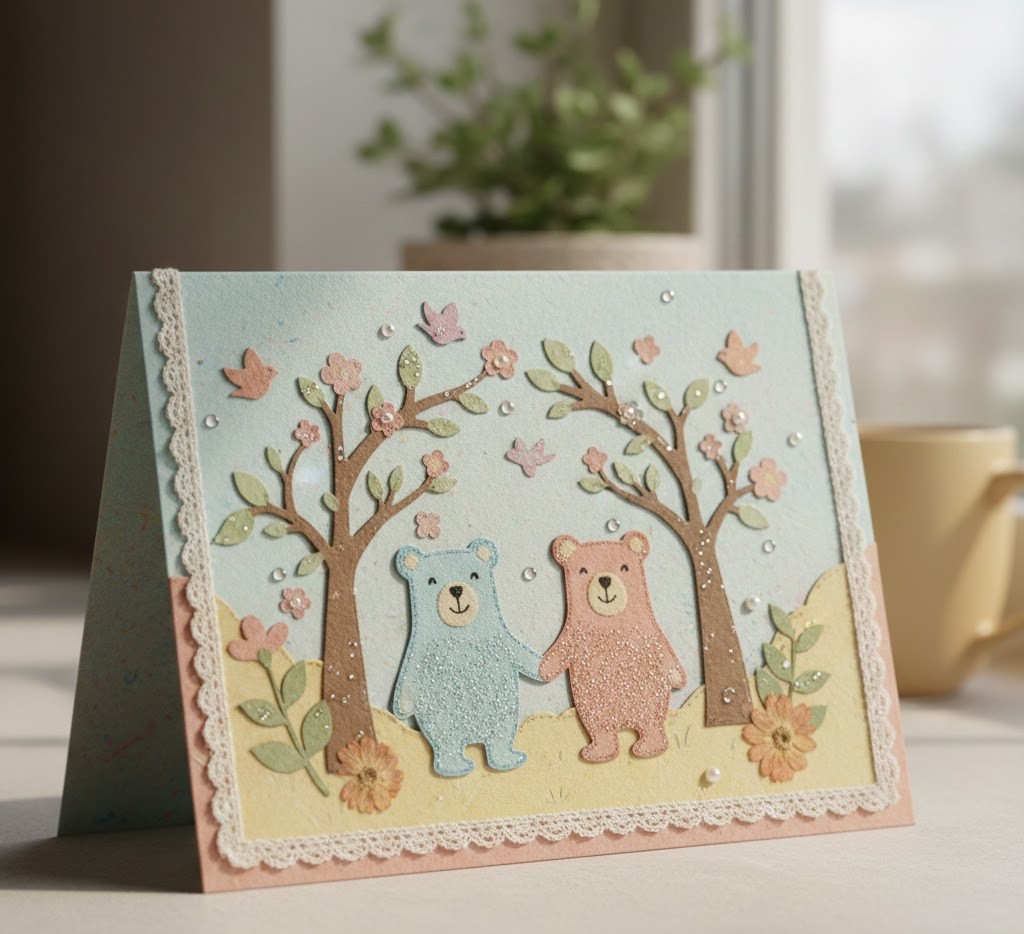 Ystävyyspäiväkortti